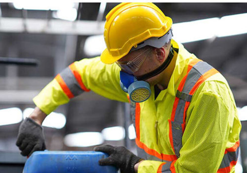 Are there any special considerations for disposing of flammable waste after a job is completed?
