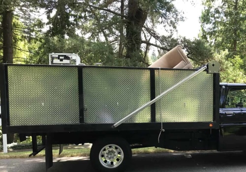 Are there any restrictions on what types of items a junk removal service can remove?