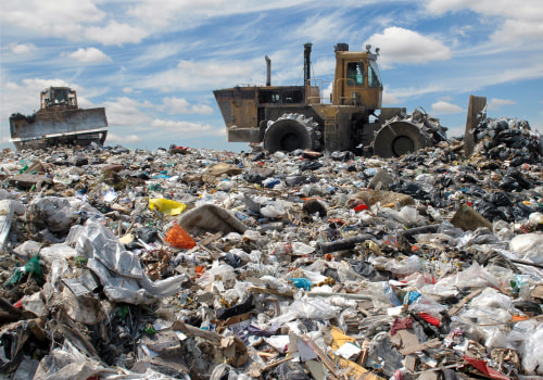 Are there any special considerations for disposing of non-flammable waste after a job is completed?